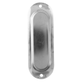 2Pcs Rectangular Face Fix Flush Recessed Sliding Door Pull Handle Stainless Steel. 