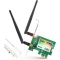 Ubit WiFi Card Ubit AC WiFi Card 1200Mbps 802.11 Dual-Band 5Ghz, 867Mbps, 2.4Ghz, 300Mbps Network Card with MU, MIMO, OFDMA, Ultra Low Latency, Supports Windows 7,8,8.1,10,11. 