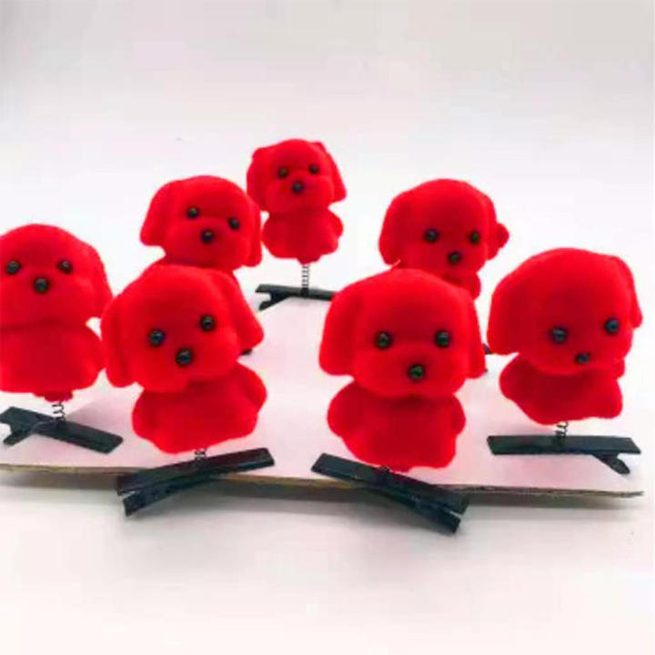 10pcs hair clips fun fashion mixed style kawaii headgear hair clups for children's hair accessories novelty hair clip adorable
