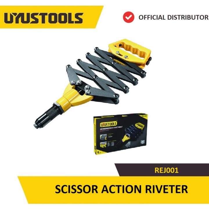 UYUSTOOLS REJ001 SCISSOR ACTION RIVETER 32 Inch