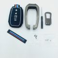 Toyota Fortuner Key Cover With Metal Shell 4 Button - Model 2016-2022. 