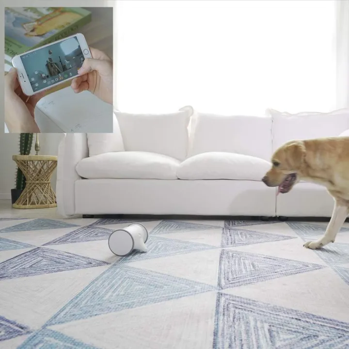 SKYMEE%20Owl%20Robot%20Toy%20for%20Dogs%20:%20Movable%20Full%20HD%20Pet%20Camera%20with%20Treat%20Dispenser,%20Interactive%20-%20Image%204