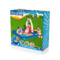 Bestway 53079 Inflatable Lifeguard Slide Tower Play Center For Kids Swim_Pool Will Make Your Backyard The Hangout Spot For The Summer Play Swimming Pool Outdoor, Inflatable Water Island 2.34m X 2.03m X  1.29m. 