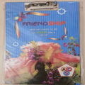Premium Quality Clipboard Ideal for Schools, Colleges Exam - Random Color & Deign Art # JS-L N/C CB - 0002. 