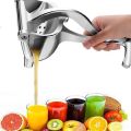 Stainless Steel Hand Squeeze Fruit Juice Manual Juice Machine Orange Lemon Smoothie Citrus Juicer Press Fruit Machine. 