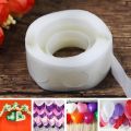 100 Dots Ballon Glue Tape /Dots Role And Double Sided Foam Tape For Balloon /Glue Dots Wall Ceiling Balloons Adhesives Stickers Wedding Home Party Decor Globos Accessories/ Ballon Fixer. 