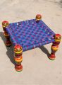 Best Traditional Gift for Weddings - Comfortable Wooden Stool PUNJABI PIDHA Wooden Classic Stools - Colourful Handmade Classic Stools - classic Chair - #Chair #Stool. 