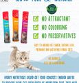 Pet Snack 3 Sticks In 1 Pack - Cat Tasty Creamy Treat 45G. 