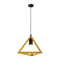New Triangle shape Hanging Light, Ceiling Light, Ceiling Lamp, Pendant Lamp, Pendant Light For Home, Office, TV Lounge, Bed Room, Led Light, Led Bulb, Filament Bulb (BULB NOT INCLUDED). 