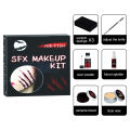 Scar Skin Wax Scar Water Halloween Cosplay SFX Wound Scab Makeup Kit. 
