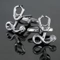 【Hengli jewelry story】Free shipping, new stethoscope cufflinks fashionable men's shirt senior exclusive buttons for s. 