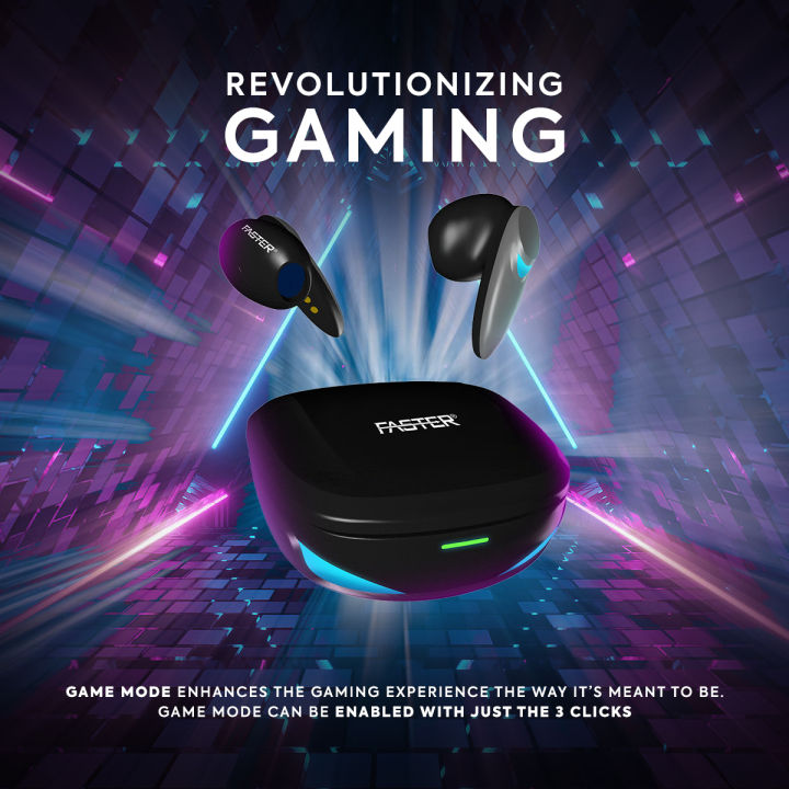 FASTER TG300 Low Latency Gaming True Wireless Earbuds By Saad e Store