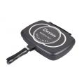 Dessini Double Grill Pan 36cm With Extra Rubber Seal and Magnetic Lock System. 