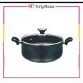 Sonex Classic Casserole Cookware Handi - Glass Lid - Non Stick Coating - Black. 