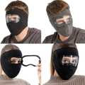 Winter Windproof Anti -dust Full Face Mask Cycling Ski Breathable Masks Eye Shield High Definition Anti Fog Goggles Hood Cover. 