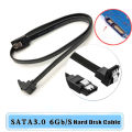 SATA Cable 3.0 To Hard Disk Drive SSD HDD Sata 3 Straight Right-angle Cable For Asus MSI Gigabyte Motherboard High Speed Cable. 