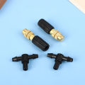 1/5pcs 4/7 PVC Misting Cooling System Garden Watering 1/4'' Brass Atomizer GJCUTE. 