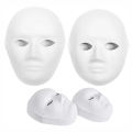 5pcs/pack White Mask DIY Design Blank Full Face Mask For Halloween Decoration Nightclub Kamen Rider Ghost Dance Hip Hop Mask. 