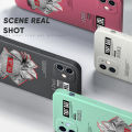 Hontinga for Samsung Galaxy S9 Plus Case Side Design Phone Cover Creative Funny Dollar Bag Be Rich Cover Square Edge Pattern Liquid Silicone Trend Case. 