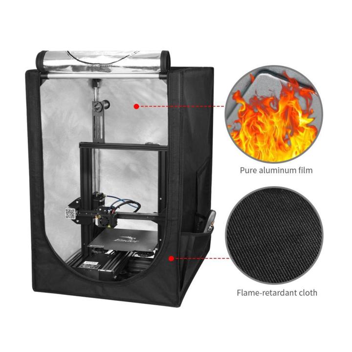 3D Printer Enclosure Small Size 48*60*72cm for Ender-3 Series, CP-01, Ender-2, CR-100