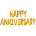 Happy Anniversary decoration set Beautiful Anniversary Surprise theme Happy Anniversary Foil Balloons, Golden and & Red Latex Balloons, Fairy Light, foil Heart Balloons anniversary Combo Kit Pack. 