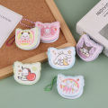 Sanrio Cute Mini Notebook Kuromi Melody Cinnamoroll Notebook New Decompression Pu Pendant Small Gift. 