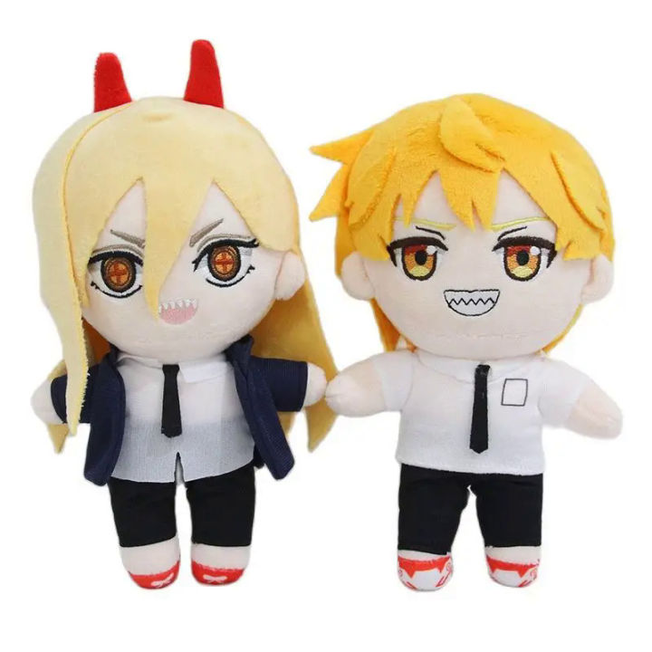 Chainsaw Man Plush Doll Makima Quanxi Denji Reze Mitaka Asa Hayakawa Aki Kobeni Power Angel Devil Anime Plushie Toys Kids Gift Dislikelike