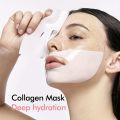 1Pcs Set Bio Collagen Deep Mask - Collagen Real Deep Mask Pack Hydrating & Firming Facial Sheet Masks with Collagen, Hyaluronic Acid & Nicotinamide Moisturizing & Invigorating for All Skin Korean Skin. 