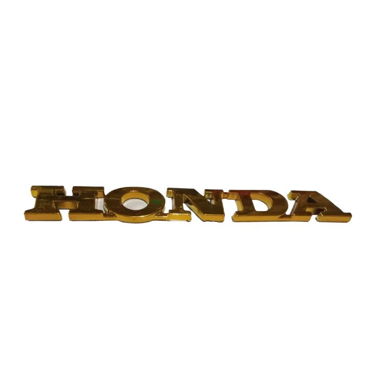 HONDA MONOGRAM GOLDEN 1 PCS