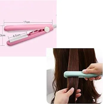 Ceramic Mini Hair Curler 2 in 1 Hair Straightener Quick Hair Styling AU STOCK Mini Hair Straightener Ceramic Flat Iron Straightener Travel Mini Hair Flat Straightener Best for Traveling Gifts Outing E...