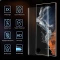 4PCS Tempered Glass For Samsung Galaxy Note 20 S24 S23 S21 S22 S20 Ultra 5G HD Curved Screen Protector For Samsung S21 S20 FE. 