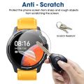 Full Curved HD Clear Flexible TPU Screen Protector Film / Smart Watch Anti-vibration Anti-scratch Protective Film Compatible with Xiaomi Watch S1 Active. 