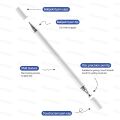 2 In 1 Universal Stylus Pen For Tablet Mobile Android Ios Phone Ipad Accessories Drawing Tablet Capacitive Screen Touch Pen. 