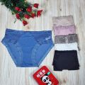 Flourish Undergarments Pack Of 3 - Stretch Lace Net See Through Panties ZT814 . GL888. 