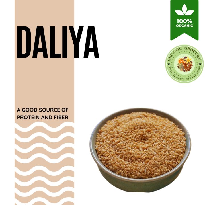 Gandum Dalia 500gm | wheat porridge | گندم کا دلیہ -Organic grocery