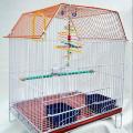 cage for birds single portion 15"x12"x16" with hanging toy. 