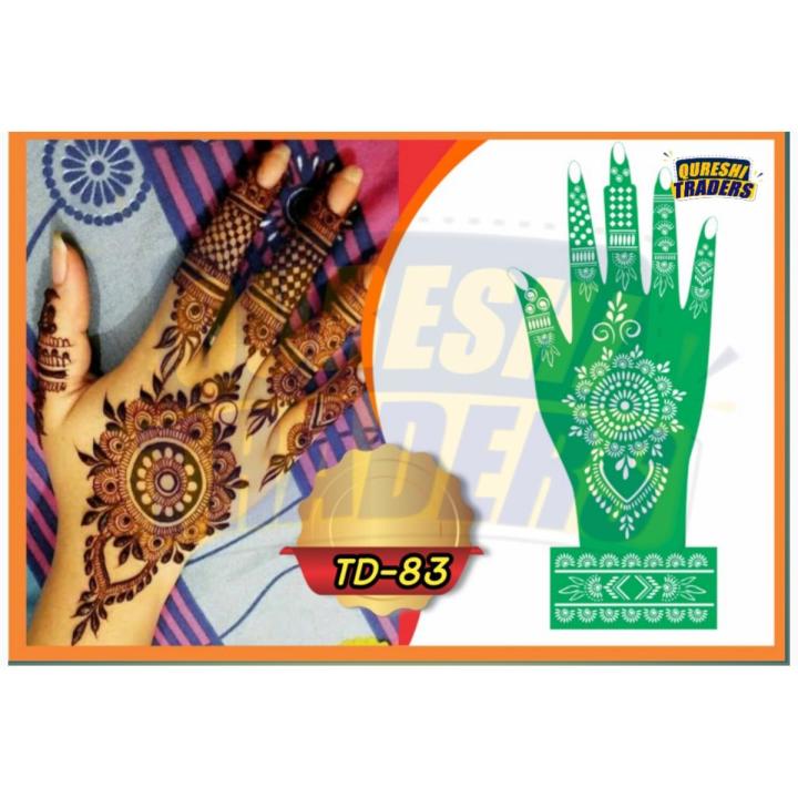 Mehndi stickers Mehndi papers Mehndi designs