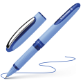 Schneider One Hybrid N 0.5mm Rollerball Pen for Documents (Made in Germany) needle tip for pleasantly soft writing - for students and Office Workers - Schneider pen - roller ball pen - Ballpoint pen. 