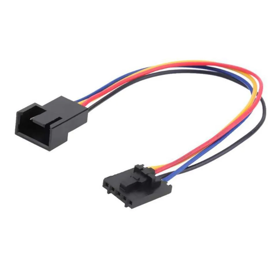 5Pin to 4Pin Fan Connector Adapter Converter Extension Cable for