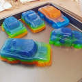 4 Design Cars 8 Cavity Silicone Mold. 