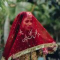 Rightchoice Qubool Hai Embroidered Net Nikkah Dupatta for wedding 74478-pk. 
