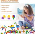 Hexagon Building Blocks DIY Hexagonal Building Blocks Colorful Hexagonal Building Blocks Mini Model Toy DIY Assembled Creative Early Learning Educational Toy For Kids. 