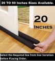 Special Door Dust Stopper - Door Draft - Insect / Air Stopper - Under Door Bottom Seal. 
