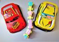 Car Shape Bag For Kids With Building Blocks. 