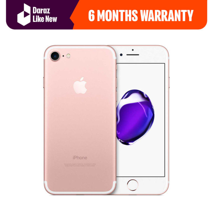 Apple iPhone 7 32GB (Mobile Phone) Factory Unlock - Rose Gold - Daraz Like New Phones (Mobile Phones) - Used Phone