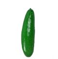 1 Piece - Artificial 6.5 inch Cucumber Vegetable - Decorative Styrofoam Cucumber - Crafted Thermacol Cucumber (Artificial Vegetables). 