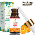 Pure Essentials Orange ( Vitamin c ) oil  - 100% Natural Oil - for Skin Acne & Hair- Beauty Oil. 