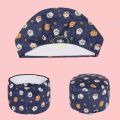 Embroidery surgical cap men and women operating room cap doctor nurse cap oral dentistry beauty work cap elastic round cap. 