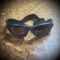 Safety Glasses with Rubber Band. 