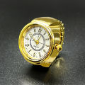Wholesales Gold Plated Quartz Men Finger Ring Watch Unisex Jewelry Men Ring Watches. 